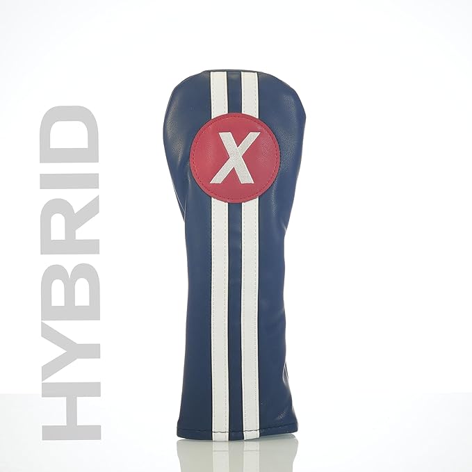 Single Headcover, Easy Slip-On Easy-Off Golf Club Head Cover, Fleece Lined Interior, Water Resistant and Durable Shell, Individual Retail Pack