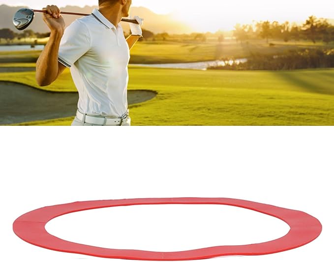 Golf Target Circle, Golf Training Aid Golf Targetss, Golfs Practice Target Rings Ultra Thin Silicone Vibrant Targetss Indicator Golfs Targetsss Circle for Golfss Training