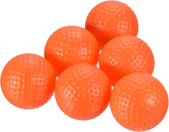 PATIKIL Golf Practice Balls, Hollow Flight Training for Indoor Swing Practice