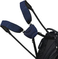 Golf Club Cleaning Kits,3-Layers Zipper Golf Tees Pouch Balls Holder Storage Handbag Pocket