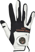 Ultra Premium Leather Golf Glove for Men – Copper-Infused, Compression Fit, All-Weather, Pain Relief