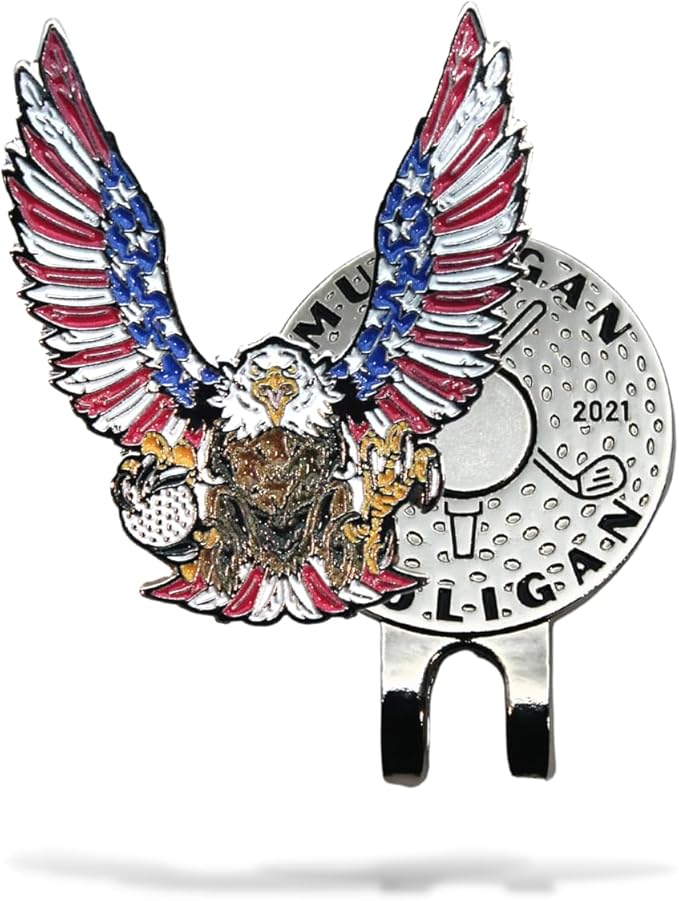 Funny Golf Ball Marker + Premium Magnetic Hat Clip | Unique Gift for Men & Women Golfers | Hilarious Golf Accessory for Any Golfer | NEW Designs!