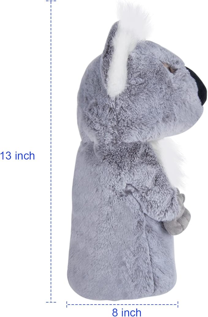 Golf Headcovers - Koala Golf Club Covers for Woods and Driver, Cute Animal Golf Club Head Covers
