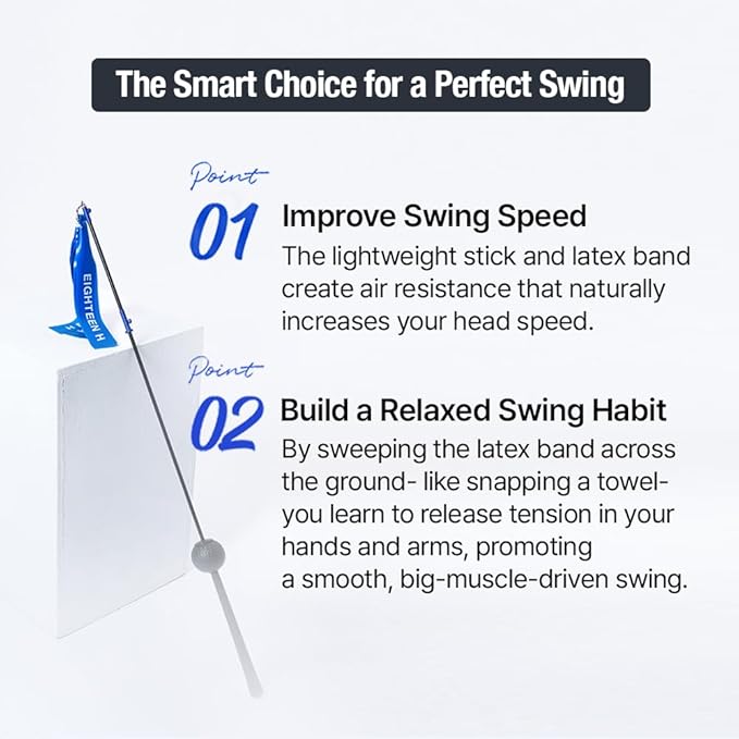 Fast Swing Golf Trainer Speed Distance Training Aid for Long Drives Pro Heoseok