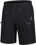 TACVASEN Men's Hiking Cargo Shorts 10" with Zipper Pockets Quick Dry Casual Stretch Golf Work Short Outdoor Summer