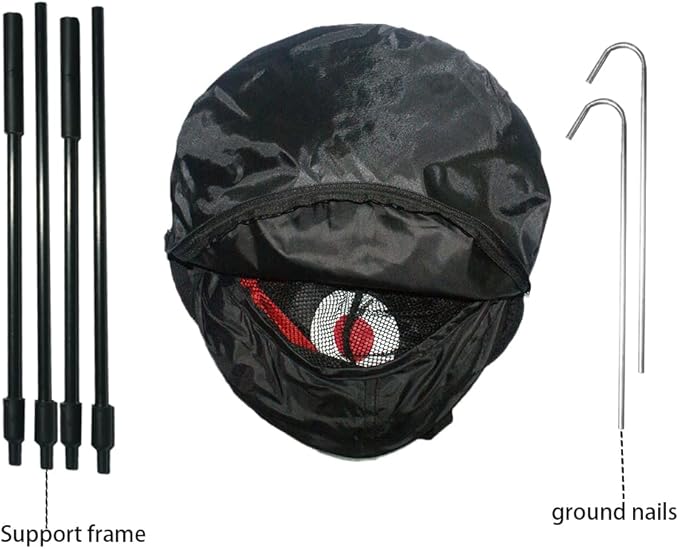 Golf Chipping net | Pop Up Golf Chipping Net | Indoor/Outdoor Golf Hitting net for Accuracy and Swing Practice