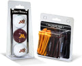 Team Golf NCAA Logo Imprinted Golf Balls (3 Count) & 2-3/4" Regulation Golf Tees (50 Count), Multi Colored