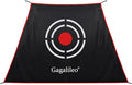 Gagalileo Golf Target Cloth: Protective Net Portable Easy Setup with S-Hooks & Ropes Indoor Outdoor Practice All Golfers Training Accuracy for Backyard Garage