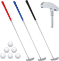 Wettarn 3 Sets Golf Putter Two Ways for Men Women Kids Club with 6 Practice Golf Balls for Left or Right Handed Golfers Indoor Outdoor