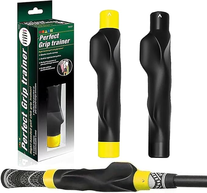 2Pack Golf Grip Trainer,Golf Training Aid Grip Trainer Club,Training Grip Right Hand, to Help Train Correct Hand Position