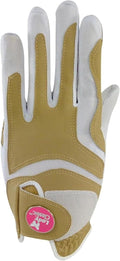 Women's Soft Flex Golf Gloves with Magnetic Ball Marker with Removable Golf Ball Marker- Left Hand