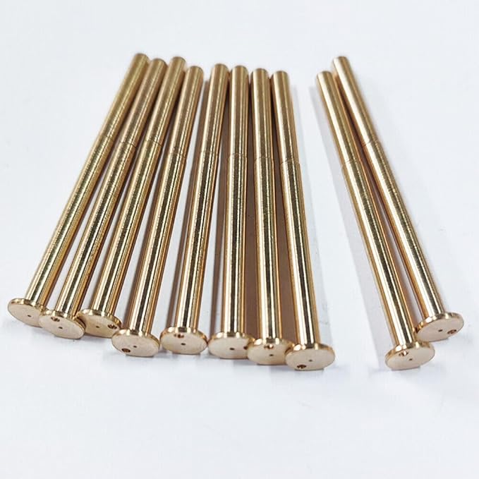 TEAMWILL 10PCS Brass Golf Tip Plug Weight Fit for .335 .350 .370 Graphite Wood Shaft 10g