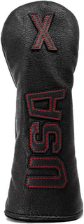 Golf Club Head Covers,USA Golf Driver Headcover Fariway Wood Covers Hybrid Head Covers 3 Wood Headcover Leather Golf Headcover with Number Tag for All Brand