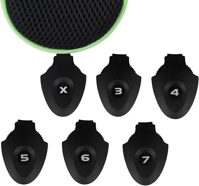 Andux 4 Pack Long Neck Golf Hybrid Club Head Covers Dial No. Tag CTMT-01