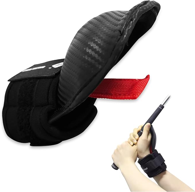 Golf Wrist Training Aid, Golf Wrist Trainer, Swing Training Aid, Wrist Golf Training Equipment, Swing Trainer, Chipping Wristband for Club Golf Beginners Better Impact Position