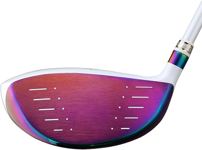 PGM Women's Golf Woods Driver Hybrid for Right Handed with Graphite Shaft Includes Headcover - Titanium Alloy Clubhead Single Golf Club with Enlarged Sweet Spot