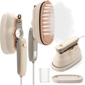 Steamer Iron for Clothes, Biupky 1200w Travel Steamer for Clothes Portable Mini, 180° Rotating Handheld Portable Steamer Mini Iron for Clothes