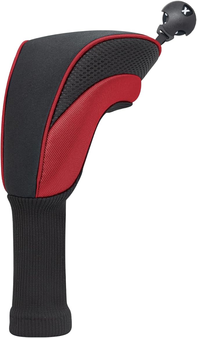 Golf Head Covers for Fairway Woods Driver Hybrids 5 Pieces Nylon Mesh Sports Fan Golf Club Headcovers-Golf Accessories for Men Women.