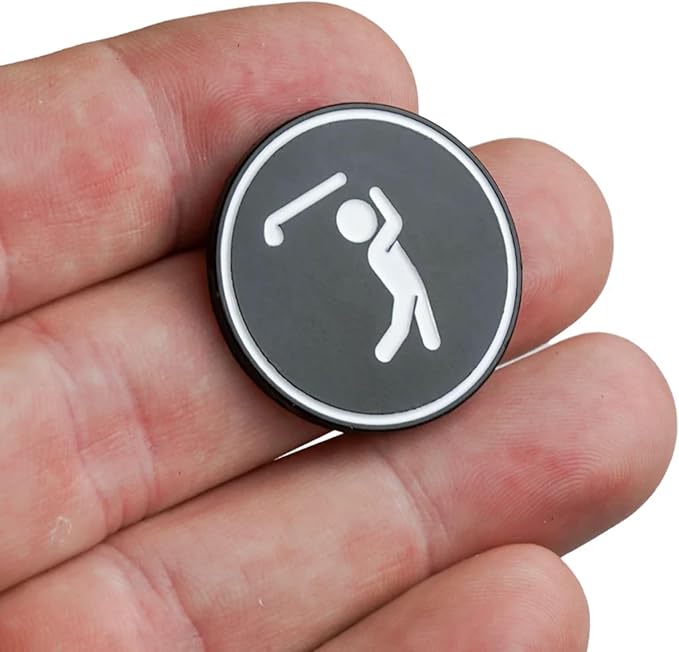 Bogey Bros Golf Ball Markers – Novelty Golf Ball Markers with Durable Enamel Finish, Funny Golf Marker for Golfing & Putting Green, Fun Golf Markers for Professionals & Amateur Golfing
