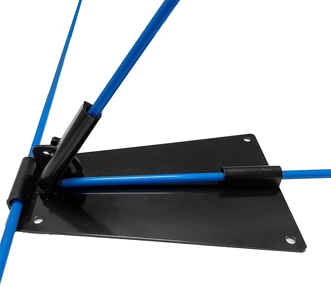 Amy Sport Golf Practice Plate Swing Plan Trainer Alignment Stick Holder Durable Metal Training Equipment Golfing Accessory