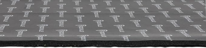 Rockville RockMat Pro 37 Car Sound Deadening Mat (15 Sheets, 37 Sq Ft), 277mil Butyl Rubber/Foam/Aluminum for Car Audio Soundproofing, Easy Install, Reduces Vehicle Noise & Vibration
