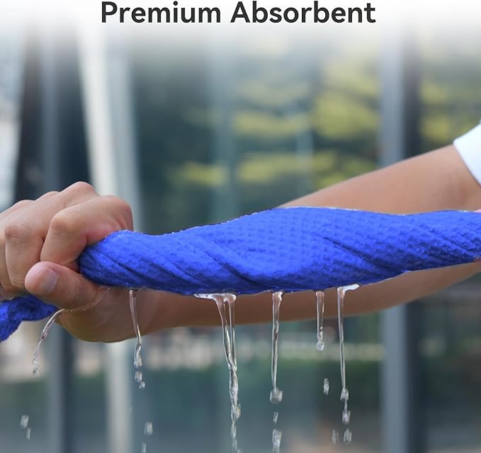 Magnetic Golf Towel with Clip and Cleaning Pocket -Ideal for Male Golfers, perftct Gifts for Men-Magnetic Golf to Golf Accessories for Bags, Carts or Clubs 24"*16"