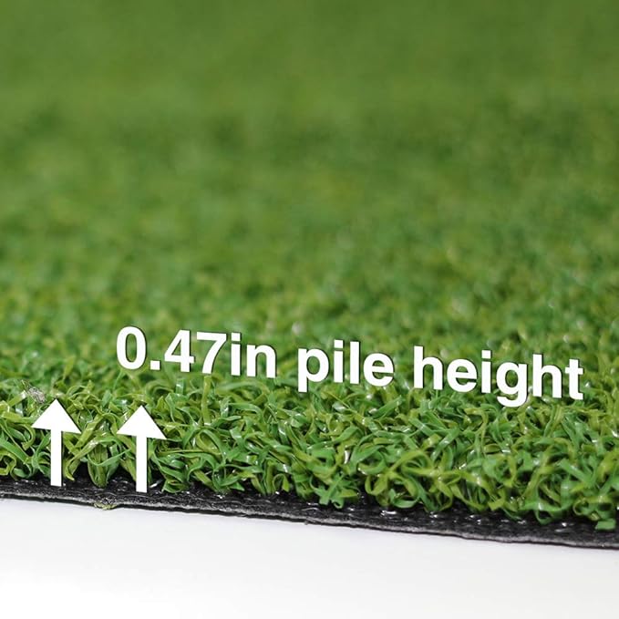 Golf Putting Green - Artificial Grass Turf 5FT X 8FT, Indoor/Outdoor Training Mat, Synthetic Fake Grass for Baseball, Football, Gym Sports
