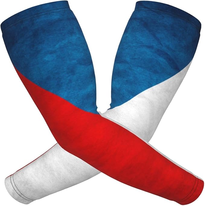 Flag Arm Sleeves Filipino Flag Compression Arm Sleeves for Men Women Tattoo Cover Up Cooling Arm Sleeve 1 Pair