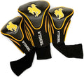 Team Golf NCAA Numbered 1, 3, & X, Fits Oversized Drivers, Utility, Rescue & Fairway Clubs, Velour Lined for Extra Club Protection