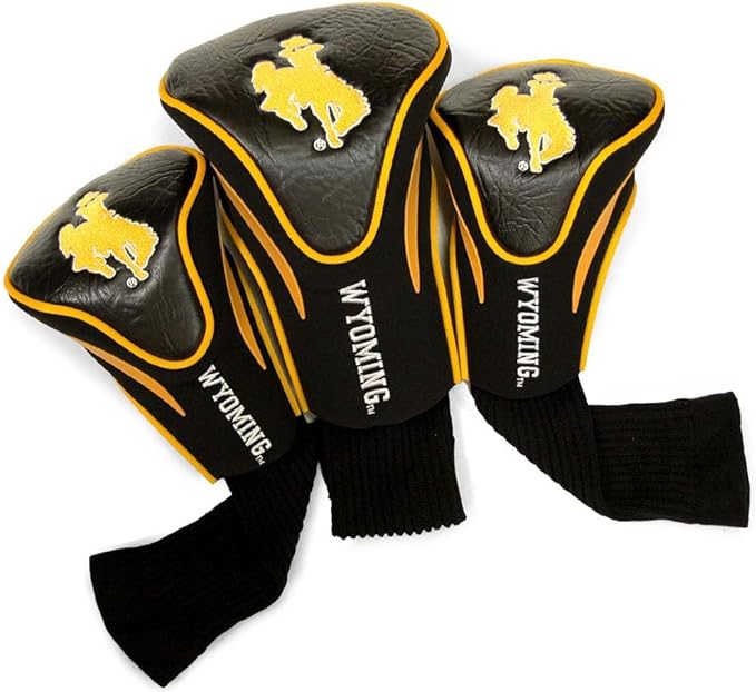 Team Golf NCAA Numbered 1, 3, & X, Fits Oversized Drivers, Utility, Rescue & Fairway Clubs, Velour Lined for Extra Club Protection
