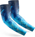 Cooling Arm Cover For Men & Women - Uv Sun Protection Arm Sleeves For Driving Golfing Fishing Cycling Hiking (L)