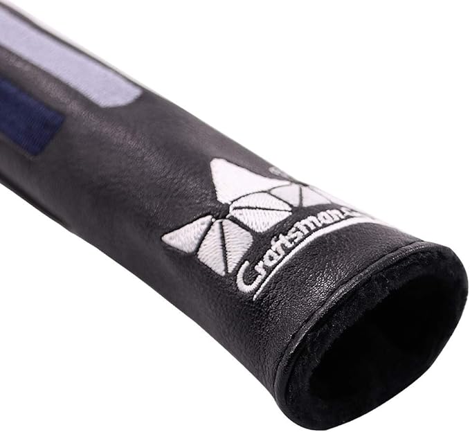 Craftsman Golf Blue Strips Stars Mallet Mid-Mallet Blade Putter Head Cover Headcover Magnetic Closure Alignment Stick Case Holder