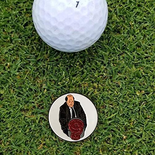 Balanced Co. Scranton Golf Hat Clip with Enamel Magnetic Ball Marker