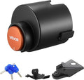 VEVOR Trailer Lock, Fits 2-5/16-Inch Airstream Couplers, Heavy Duty Hitch Lock with 3 Keys Secures Security Chains, Rust-Resistant, Anti-Theft Trailer Tongue Locks for RV, Trailer, and Boat