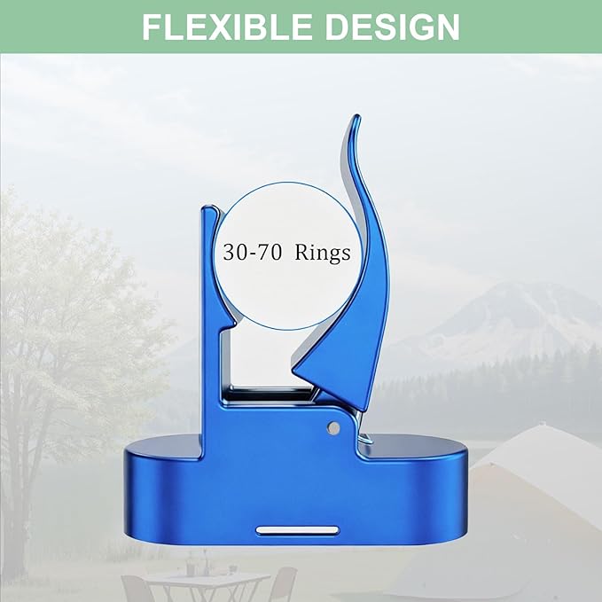 Magnetic Golf Cart Holder, Holder for Golf Cart, Fits 30-70 Ring, Available in Black, Gold, Blue, Silver - Durable Clip Golf Cart Holder