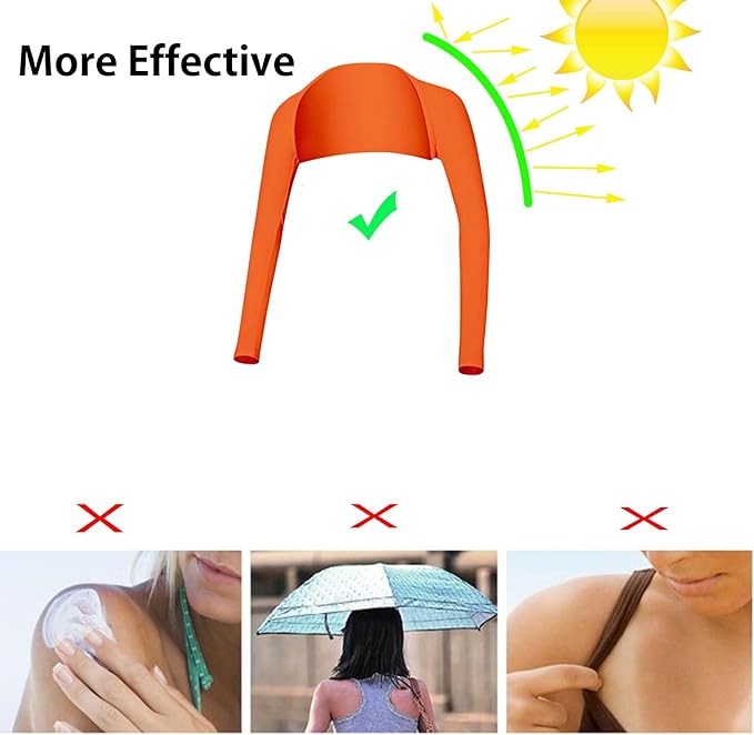 Advanced Cooling Shawl Arm Sleeve Sun Protection Comfortable & Breathable for Women Men