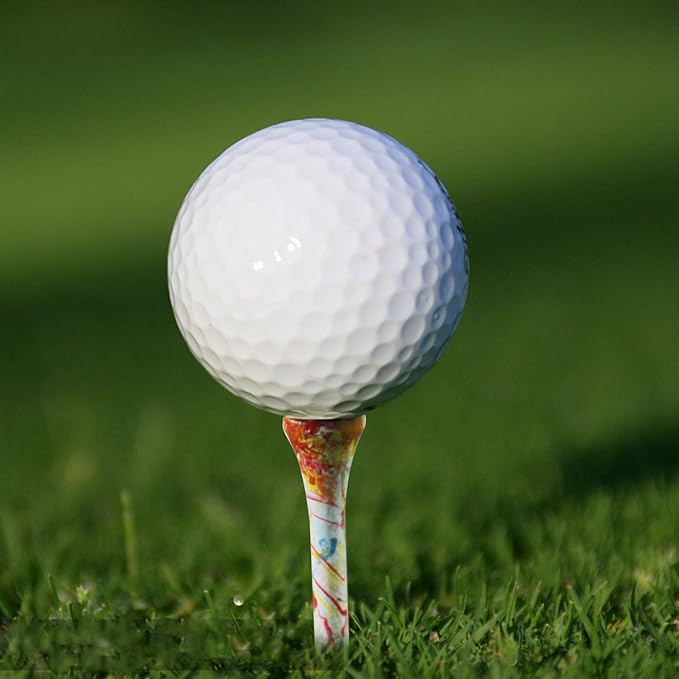 Crestgolf Golf Tee 2-3/4 inch Deluxe Tee Pack of 100