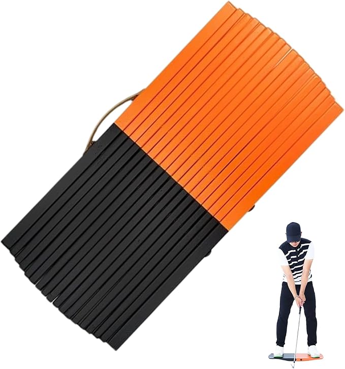 Golf Balance Board, 3 Modes Teaching Tool, Vibration Feedback Golf Swing Trainer, Swing Practice Training Accessory, Performance Improvement Device, for Beginners Club Practice Drills