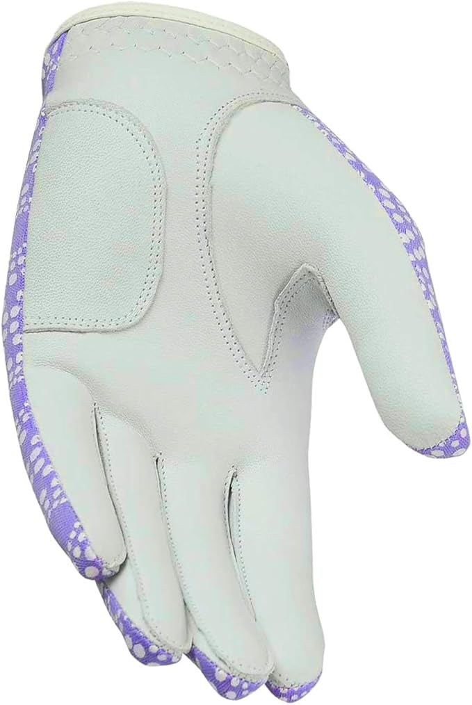 MRX Women Golf Glove Left Handed Golf Gloves Sweat Resistant Soft Cabretta Leather Regular Fit Women Golfer Glove
