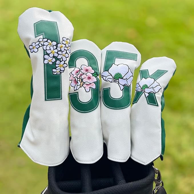 Premium Golf Club Head Cover - Fits Most Clubs, Heavy-Duty Construction, Protects Against Scratches and Damage, Specifically Designed for Hybrid and Fairway Woods.