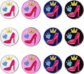 Golf Ball Markers Assorted Patterns Value Pack of 12 Golf Gifts, Golf Cap Clips and Divot Repair Tools Partner Accessories Sets for Men Women Golfer