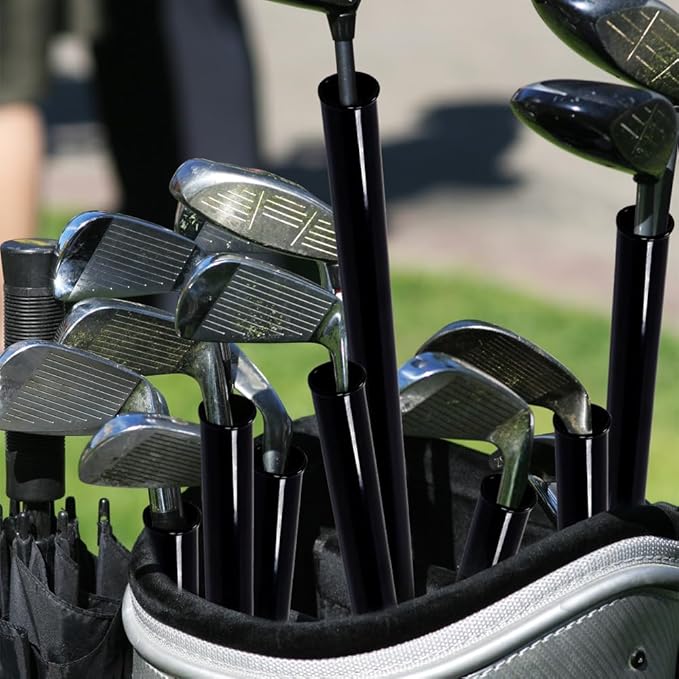 HOW TRUE Golf Bag Tubes, Set of 14 Golf Bag Club Protection Tubes Separators Dividers - Keeps Clubs Organised, Golf Accessories for Men Women