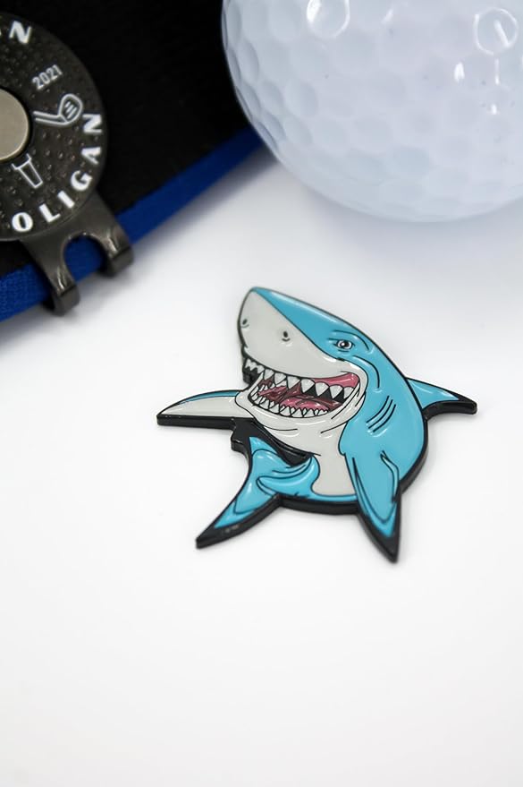 Funny Golf Ball Marker + Premium Magnetic Hat Clip | Unique Gift for Men & Women Golfers | Hilarious Golf Accessory for Any Golfer | NEW Designs!