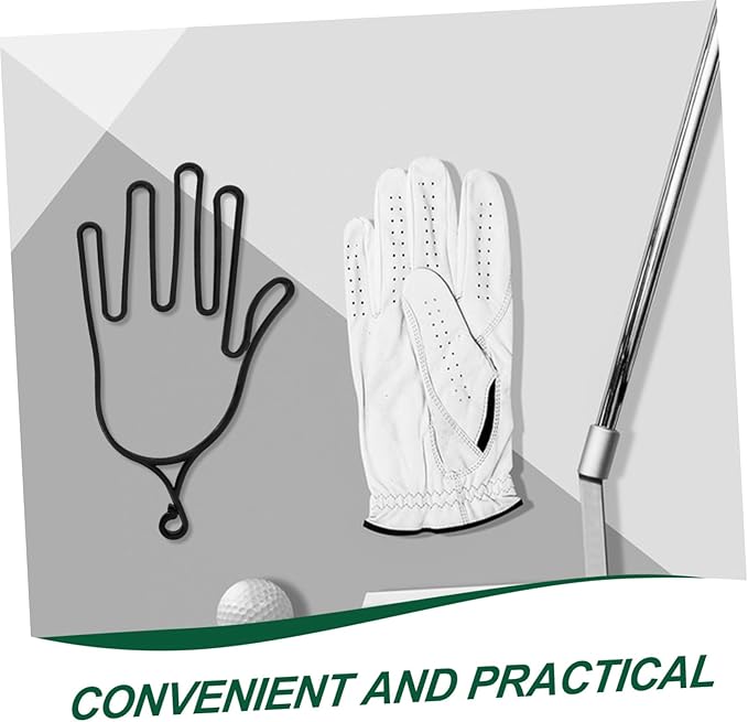 Mipcase 4pcs Golf Glove Rack Hanging Design Organizer for Golf Gloves Display Stand