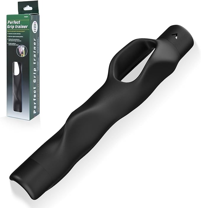 Golf Grip Trainer Swing,Grip Trainer Golf Training Equipment,Golf Grip Trainer Right Hand,Golf Training Aid to Help Train Correct Hand Position