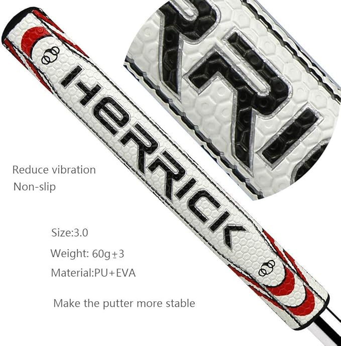 Golf Putter Grip for Mens PU Material Lightweight Portable Soft Many Color to Choose