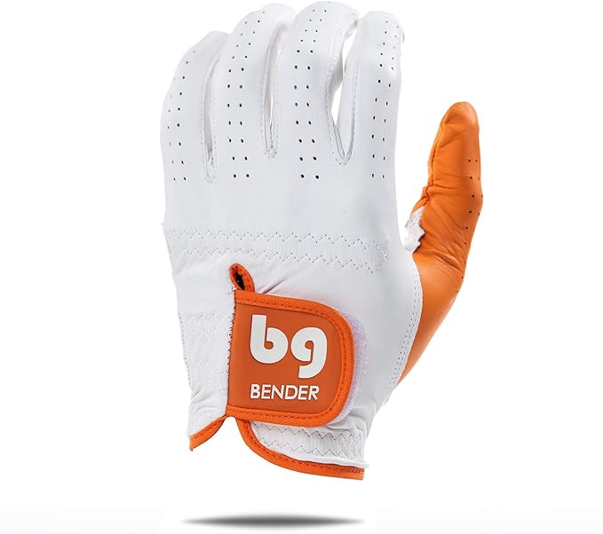 BG Bender - Womens Golf Glove, Durable Leather Golf Gloves, Unique Golf Gloves
