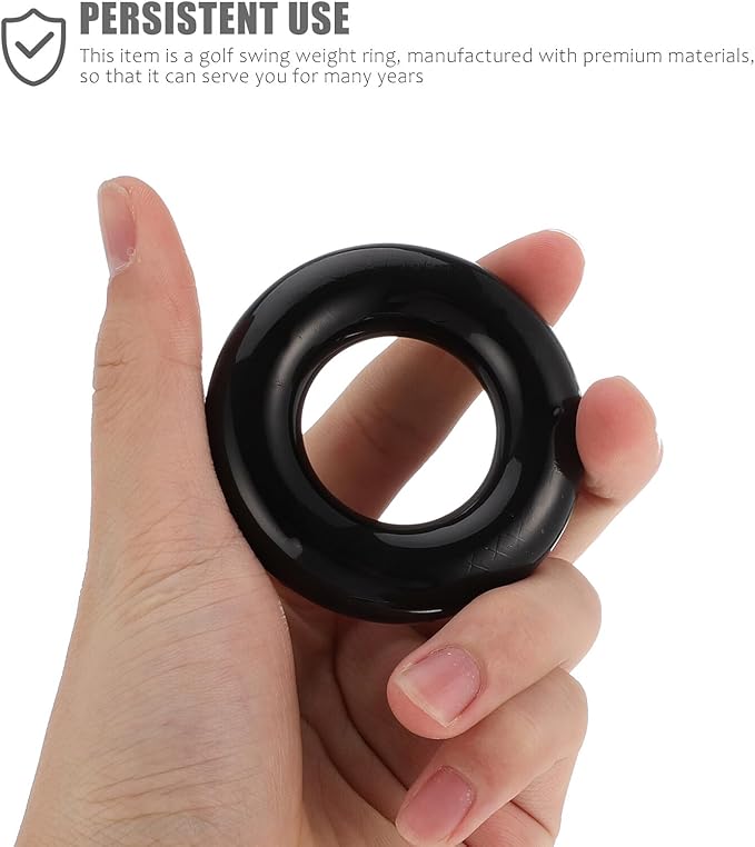 Weighted Golf Swing Training Ring for Men Women Warm-up Practice Tool to Build Muscle Strength Enhance Flexibility Swing Mechanics and Distance Control
