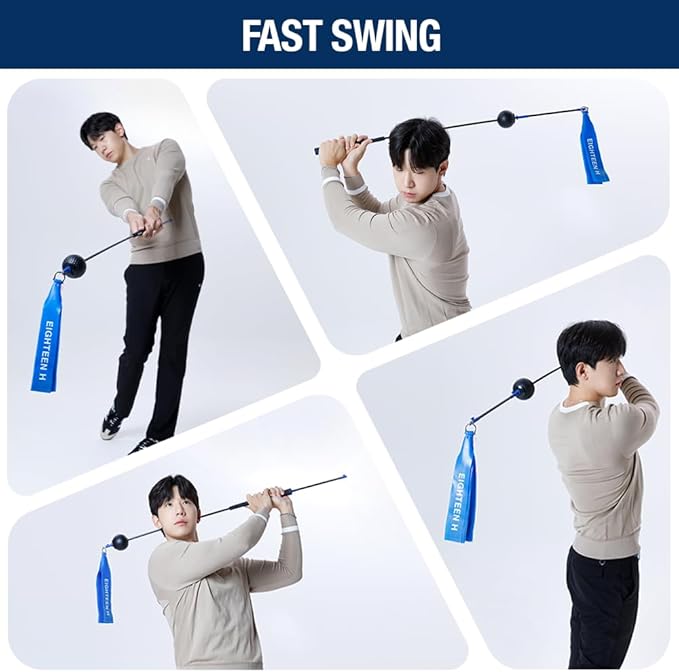 Fast Swing Golf Trainer Speed Distance Training Aid for Long Drives Pro Heoseok