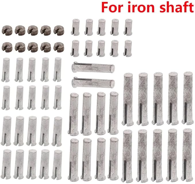 10Pcs Golf Lead Tip Plug Weights for .335 .350 .355 .370 Shaft Dia. 4mm